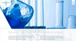 Desktop Screenshot of labglass.se